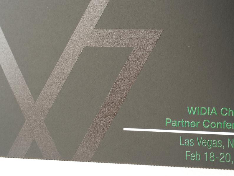 Custom design invitation for the Event, Exhibition, or conference with Logo. Pop up laser cut paper box card