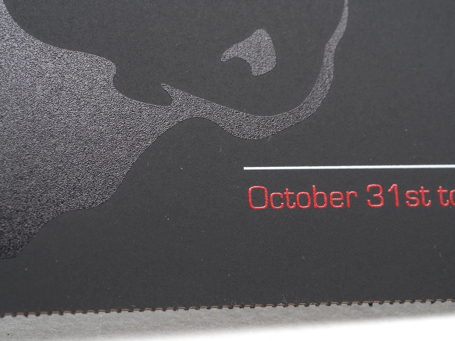 laser cut invite card for conference