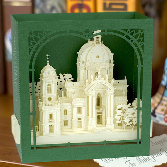 The Dominican Cathedral, Lviv, Ukraine pop-up card - ColibriGift