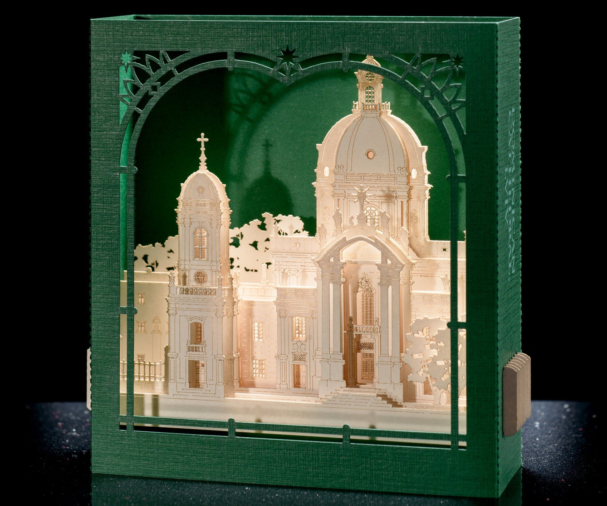 The Dominican Cathedral, Lviv, Ukraine pop-up card - ColibriGift