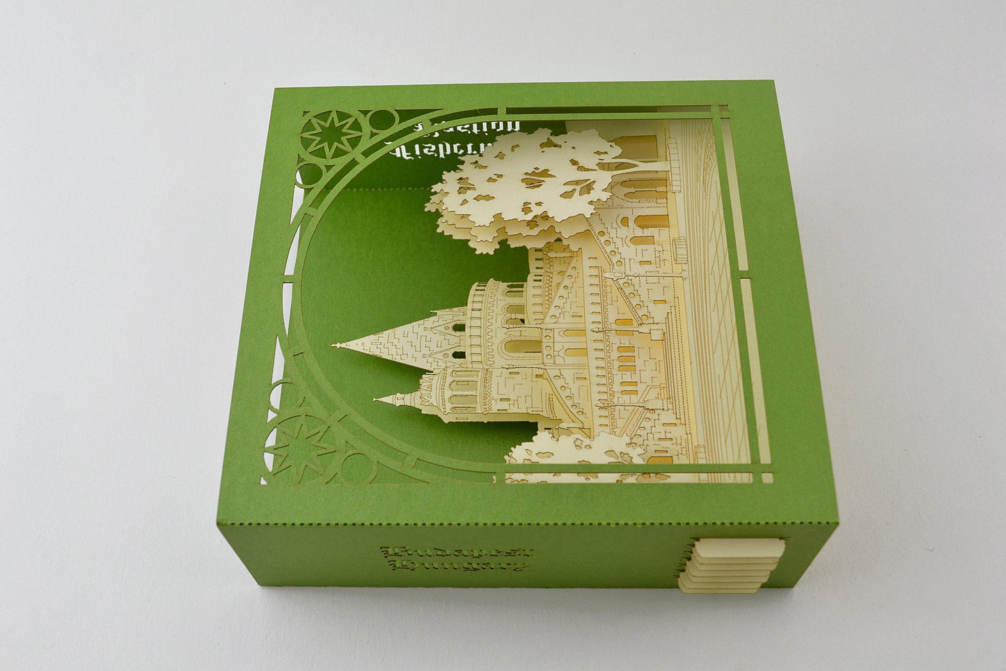The Fisherman's Bastion, Budapest, Hungary pop-up card - ColibriGift