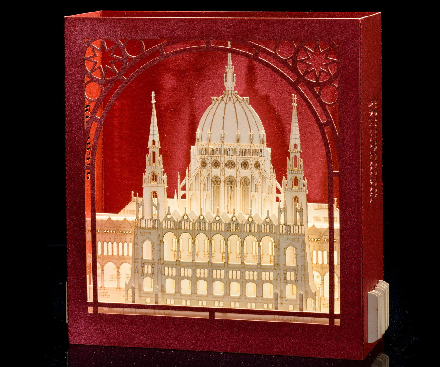 The Hungarian Parliament, Budapest, Hungary pop-up card - ColibriGift