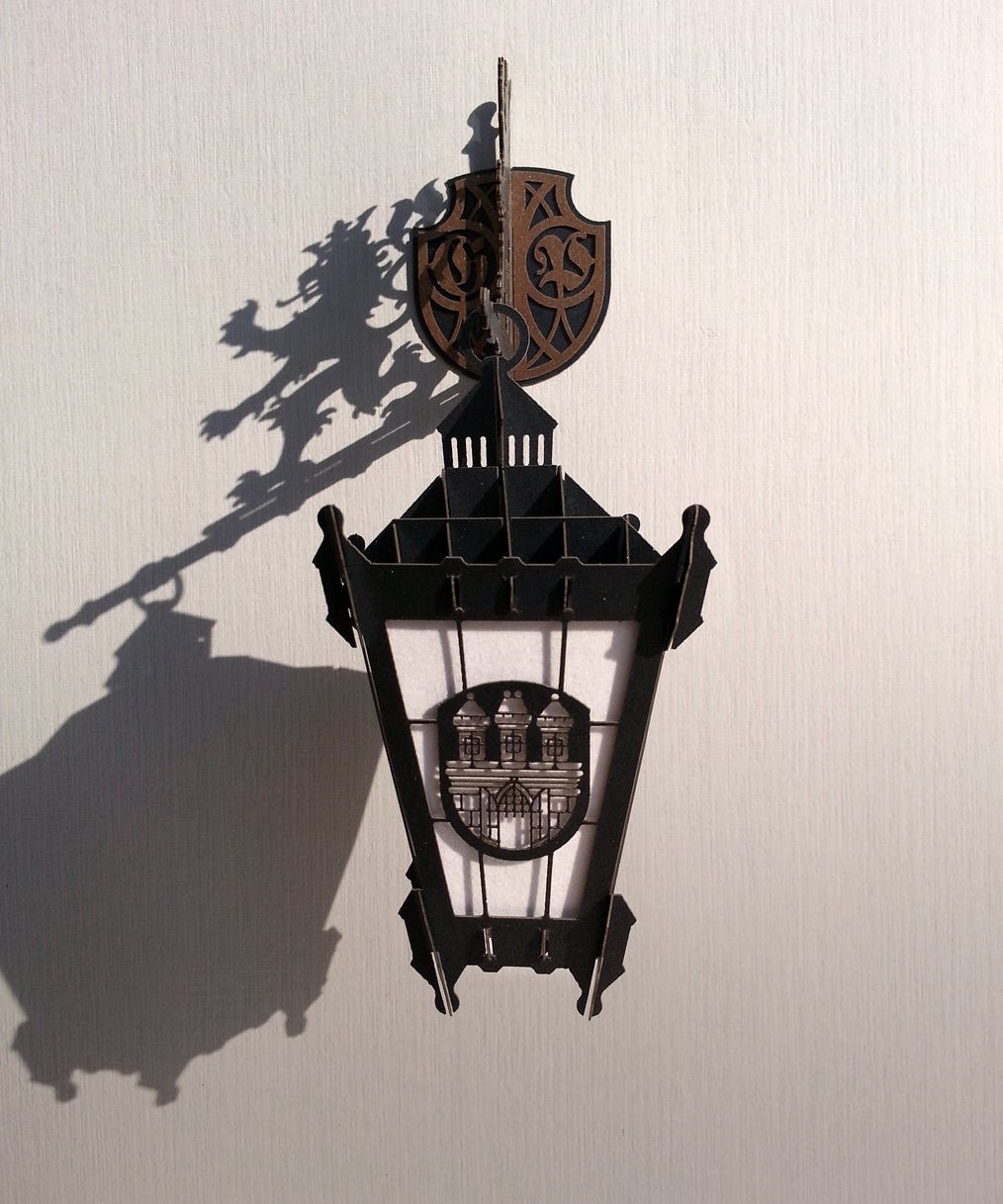The model of Prague Street Lamp - ColibriGift