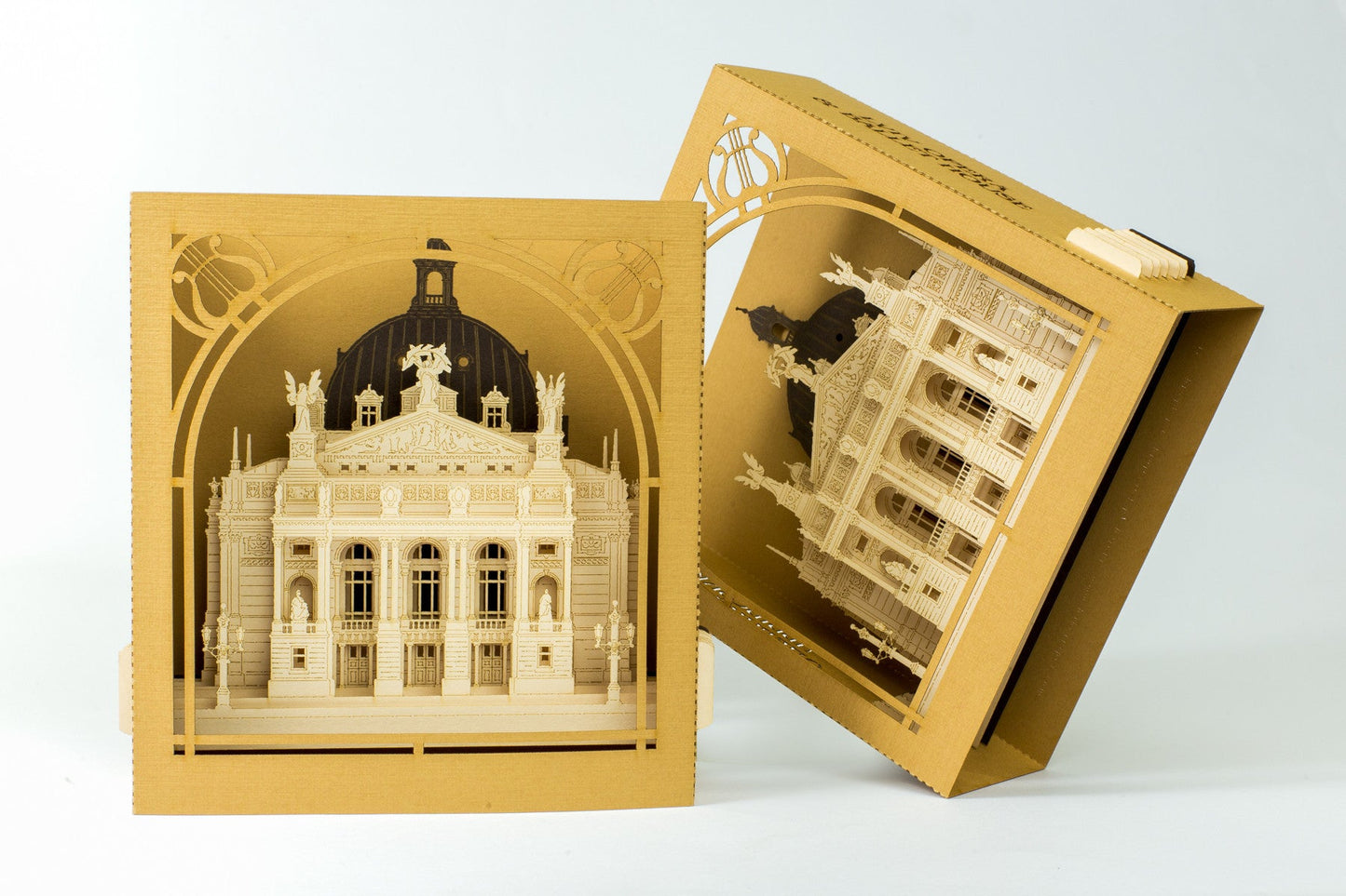 The Opera & Ballet House, Lviv, Ukraine pop-up card - ColibriGift