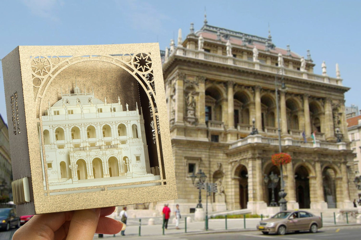 The State Opera House, Budapest, Hungary pop-up card - ColibriGift