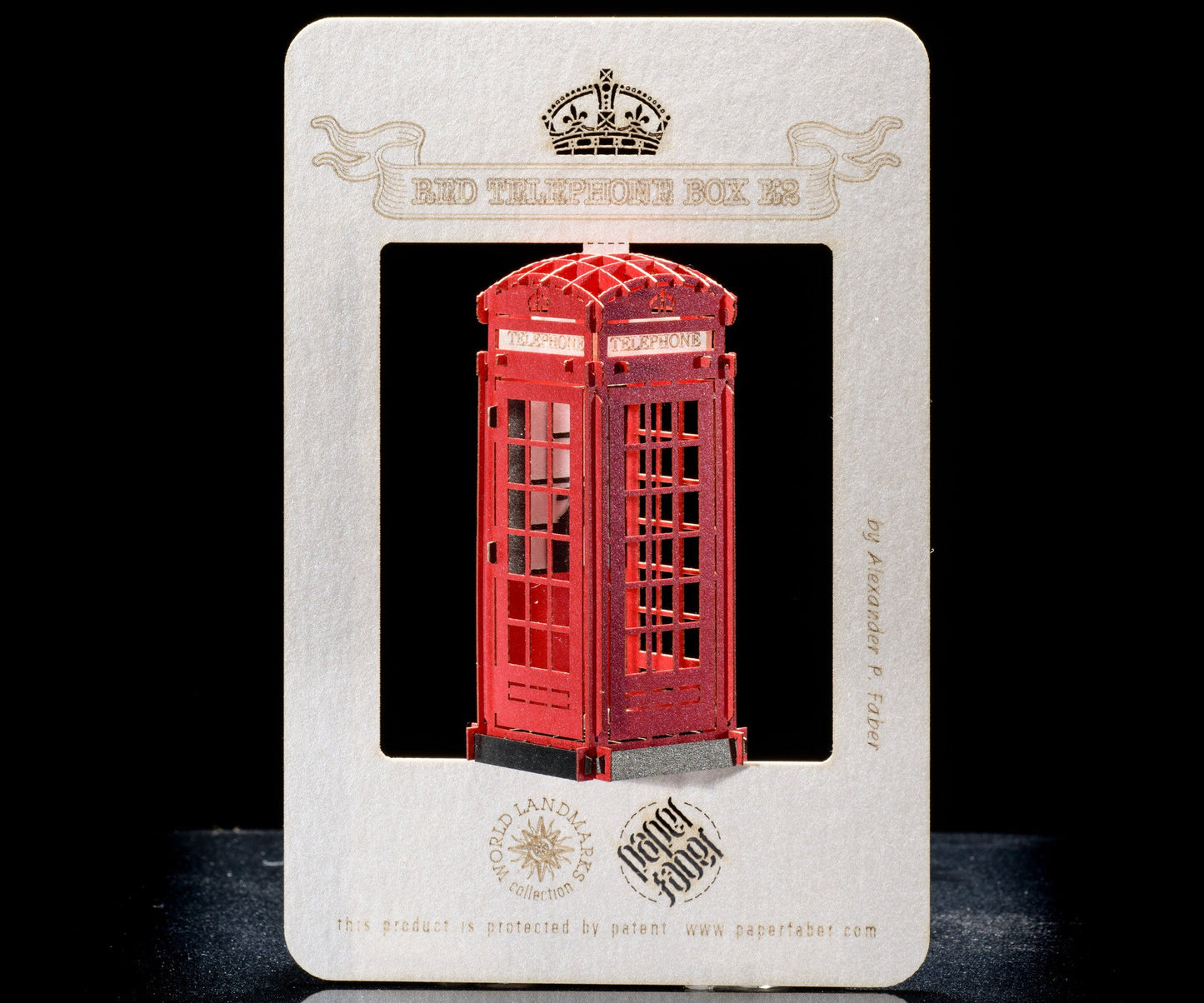 The Telephone Box, London, Great Britain pop-up card - ColibriGift